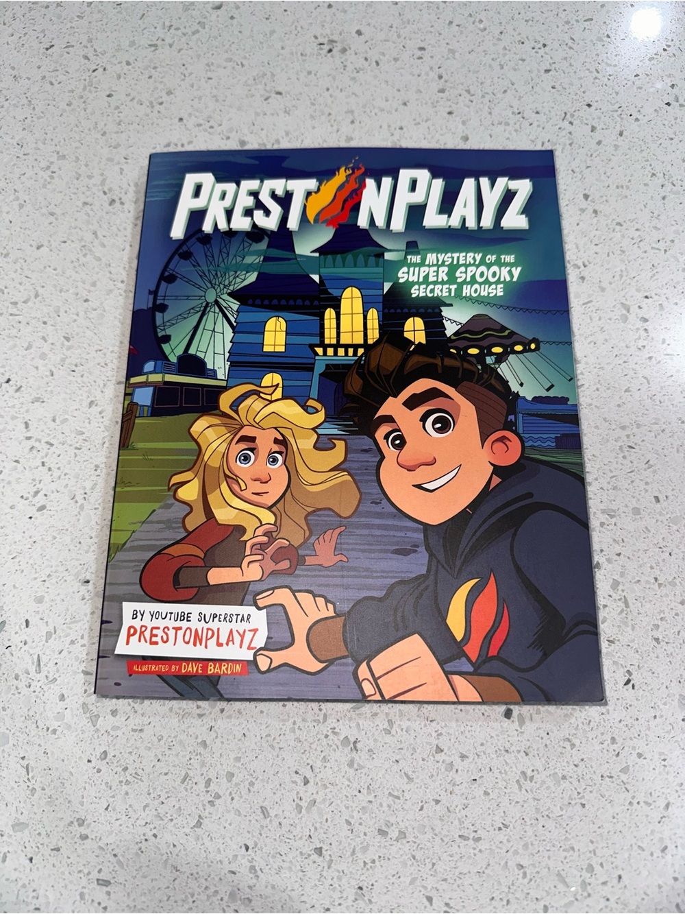 PrestonPlayz The Mystery of the Super Spooky Secret House Hardcover Book